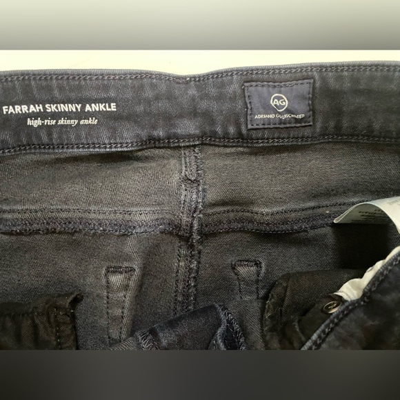 AG-ED™ Farrah Skinny Ankle HIGH-RISE SKINNY DENIM Hyper Soft Stretch Indigo  30 - Picture 6 of 11